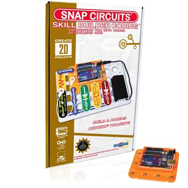 Snap Circuits Skill Builder Coding  Making Coding a Snap  Arduino Compatible  Perfect Introduction to Arduino Coding  Great Stem Product