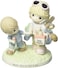 Precious Moments Mom Youve Got It All Mother  Son with Sports Gear Bisque Porcelain Home Decor Collectible Figurine 173008