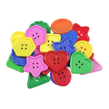 Roylco R2143 Really Big Buttons 36 Wide 74 Length 32 Height 30 Pieces