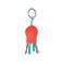 Manhattan Toy Under The Sea Octopus Rattle  Mirror Travel Toy