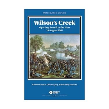 DG Wilsons Creek Opening Round in the West Civil War Boardgame