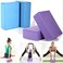 Blocks Pilates Yoga Foaming Foam Brick Exercise Fitness Stretching Aid Gym Yoga 2 pcs Purple