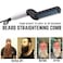 Quick Beard Straightening Comb  Electric Hair Comb Hair Styler for Men  Tame Finish Multifunctional Styling Hair Comb  Show Cap Tool for Men Women Hair Curling Curler US Plug