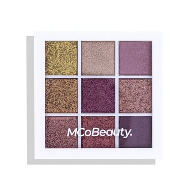 MCoBeauty Eyeshadow Palette  Nine Highly Pigmented Shades  Warm Satin And Shimmer Shades For Bold Nude Looks  Easy Blending Long Lasting Formula For AllDay Wear  Burgundy Nudes  002 oz
