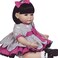 ADORA Realistic Baby Doll Little Dreamer Toddler Doll  20 inch Soft CuddleMe Vinyl Black Hair Brown Eyes