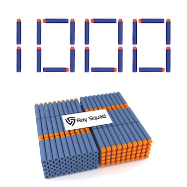 Ray Squad 1000Dart Refill Pack for Nerf NStrike Elite Compatible