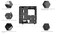 SilverStone Technology MicroATX Glass Computer Case PS15BG