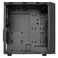 SilverStone Technology MicroATX Glass Computer Case PS15BG