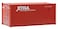 Walthers SceneMaster HO Scale Model of Xtra Leasing Intermodal XKTZ red White 20 Corrugated Container with Flat Panel