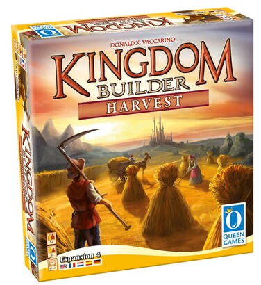 Kingdom Builder Expansion Harvest Board Game 24 Player