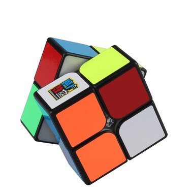 CuberSpeed Moyu Mofang Jiaoshi 2x2 Black Magic Cube Cubing Classroom MF2S Black 2X2X2 Speed Cube