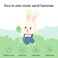 Baby Musical Toy TUMAMA 4 in 1 Musical Baby Rattle and TeethersInfant Developmental Hand Grip Baby Toys for 3 6 9 12 Months and Newborn