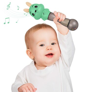 Baby Musical Toy TUMAMA 4 in 1 Musical Baby Rattle and TeethersInfant Developmental Hand Grip Baby Toys for 3 6 9 12 Months and Newborn