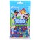 Perler Beads Fuse Beads for Crafts 1000pcs Green Glitter Fairy Dust