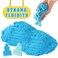 3 otters Play Sand and Sand Molds Kit 4 Lbs Magic Sand Play Sand Beach Mold Kit Play Sand Set with 45 Pcs Sand Molds and 1 Sand Tray