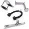 Yes4All Combo Double D Handle Cable Attachment Tricep RopeTricep Pull Down Rope Rotating Straight Bar and VShaped Bar Handle