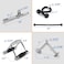 Yes4All Combo Double D Handle Cable Attachment Tricep RopeTricep Pull Down Rope Rotating Straight Bar and VShaped Bar Handle