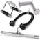 Yes4All Combo Double D Handle Cable Attachment Tricep RopeTricep Pull Down Rope Rotating Straight Bar and VShaped Bar Handle