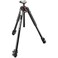 Manfrotto MT190XPRO3 3 Section Aluminum Tripod Legs with Q90 Column Black Bundled with A ZAYKiR Tripod Strap NonSlip with Two QuickRelease Loops Black