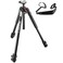 Manfrotto MT190XPRO3 3 Section Aluminum Tripod Legs with Q90 Column Black Bundled with A ZAYKiR Tripod Strap NonSlip with Two QuickRelease Loops Black
