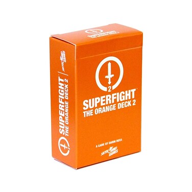 Skybound Superfight Orange Deck 2  100 New Nerdy Cards for The Game of Absurd Arguments  Party Game Expansion 3 or More Players Ages 11 Above