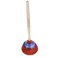 Plumb Tech PLN04 Toilet and Sink Plunger 18 Handle 6 Cup RedWood