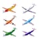 Toyvian Flying Airplane Gliders ToysFoam Plane Models36 Pack 8 Inch Party Bag Fillers for Kids