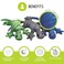 manimo Weighted Lizard Stuffed Animal for Kids  Adults  Lizard Plush Sensory Lap Pad  Stress Relief Pillow Lizard Toy for Shoulder Chest Back  Legs  Perfect for Home Schools Kindergardens
