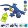 manimo Weighted Lizard Stuffed Animal for Kids  Adults  Lizard Plush Sensory Lap Pad  Stress Relief Pillow Lizard Toy for Shoulder Chest Back  Legs  Perfect for Home Schools Kindergardens