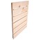 Rectangular Natural Wood Finish 17 x 235 Pine Wood Craft Pallet Plaque