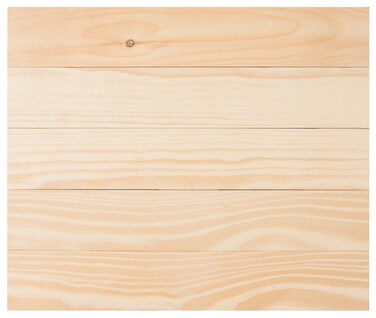 P Graham Dunn Rectangular Natural Wood Finish 175 x 24 Pine Wood Craft Pallet Plaque