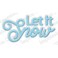 Let It Snow Steel Die for Scrapbooking DIE593B