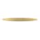 Hickory Hardware 1 Pack Solid Core Kitchen Cabinet Pulls Luxury Cabinet Handles Hardware for Doors  Dresser Drawers 3 Inch  334 Inch 96mm Hole Center Flat Ultra Brass Velocity Collection