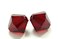 200pcs Authentic Preciosa 4mm 016 inch Small Faceted Bicone Crystal Loose Beads Siam Red Compatible with Swarovski 53015328 for DIY Jewelry Making PreB405