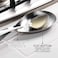 Stainless Steel Utensil Holder Spoon Rest Stovetop Kitchen Silverware Elegant Approach EXULTIMATE