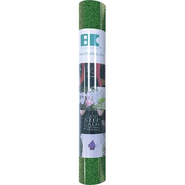 Best Creation Iron On Glitter Roll Green 12x24