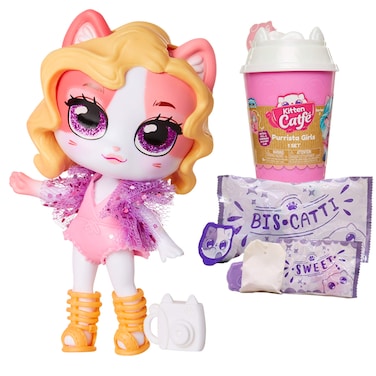 Kitten Catf Purrista Dolls Series 212 Different Purrista Girls to Collect Each Comes Individually Blind Packed in Its Own Coffee Cup Which One Will You Get