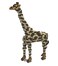 nanoblock Deluxe Giraffe Building Kit Orange