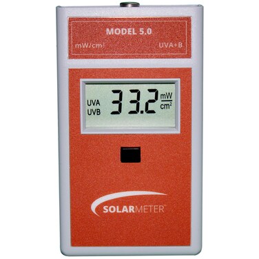 Solarmeter Model 50 Total UV Digital UV Radiometer Hand Held UV Meter for Curing Lamps Eyeglasses  More Effective UV Light Meter Solar Light Monitor Measures 280400 nm from 01999 mWcm