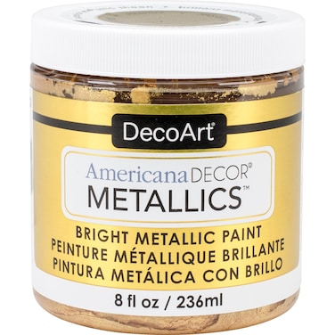 DecoArt DECADMTL364 Ameri Deco Mtlc 24K Gold Americana Decor Metallics 8oz 1