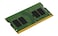 Kingston KVR26S19D816 Valueram  DDR416 GB  SODIMM 260Pin  2666 MHzPC421300  CL1912 V  Unbuffered  NonECC