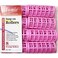Annie Snap on Rollers 1004 8 Count Pink XLarge 118 Inch 2 Pack