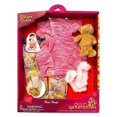 Our Generation BD30327 Bear Hugs Doll Pyjamas Various