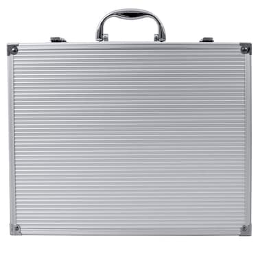 Vincent Master Case Travel Stylist Barber Case Small Silver