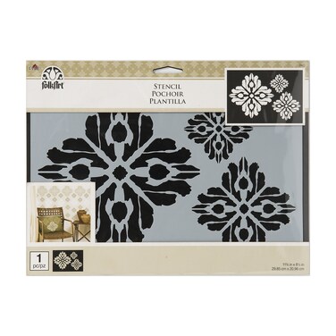 FolkArt Ikat Motif Stencil
