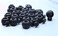 Tupalizy Plastic Round Spring Toggle Stopper Black Single Hole Cord Sliding Cord Fastener Locks End Fastener for Paracord Drawstrings Camping Hiking Shoelace Replacement Sports Backpacks 20PCS