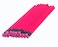 ezpencils  Neon Pink Barrel Hexagon Pencils with Neon Pink Eraser and Black Ferrule  36 pkg  NonSmudge Eraser   2 HB Lead  Unsharpened  NonBranded