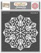 CrafTreat Reusable Doily Mandala Stencil for Painting on Wood Canvas Floor Wall and Tile  Flourish Doily  12x12 Inch  Background Stencils for Crafts  Wall Stencils for Painting Large Pattern