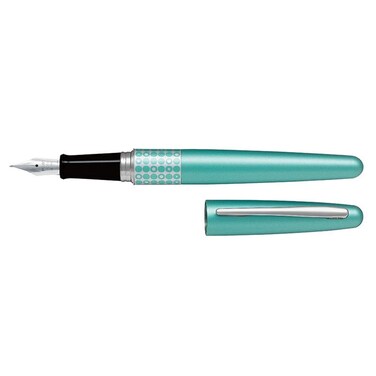 Pilot Metropolitan Fountain Pen Retro Pop Turquoise 10mm Stub nib
