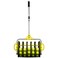 2in1 Tennis Ball Collector Pickup  Ball Hopper Basket  25 Balls  Automatic with 50 Ball Capacity  Bulk Racket Sports Equipment  IndoorOutdoor Picker Upper and Holder Cart with Wheels
